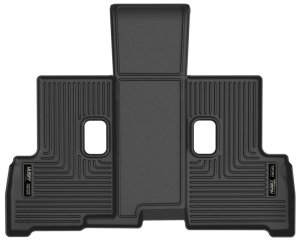 Toyota Sequoia Floor Mats - Rear - Husky Liners - WeatherBeater - Black - 2023+ Toyota Sequoia Floor Mats - Rear - Husky Liners - WeatherBeater - Black - 2023+